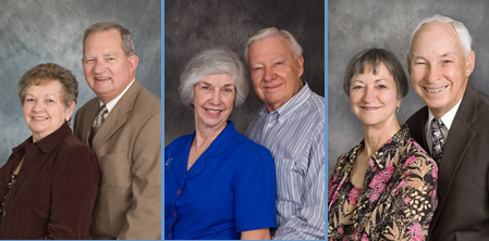 David & Charlene Rhea, Charles & Brenda Lowry, and Charles & Julia Thacker